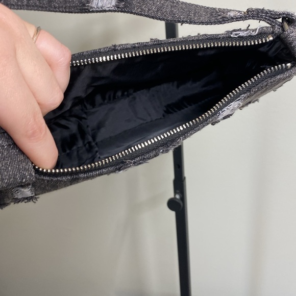 EUC H&M Distressed Denim Shoulder Bag - Picture 5 of 5